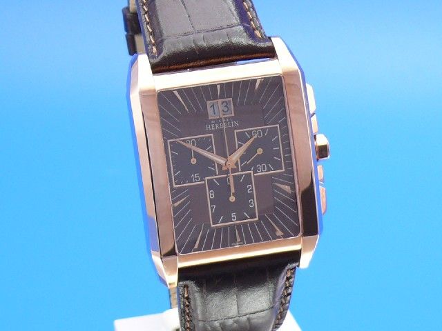 Michel Herbelin Kharga Herren Chrono Rotgold UVP.695