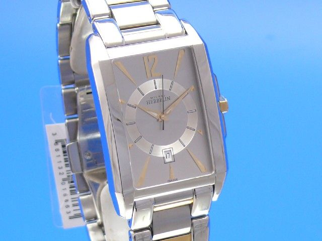 Michel Herbelin Kharga Herren Stahl/Gold UVP.750