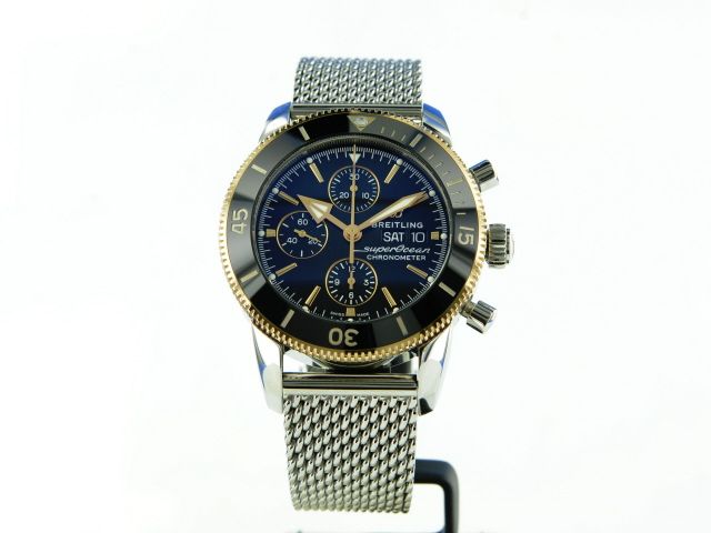 Breitling Superocean Hritage II Chronograph 44 Stahl/rosgold