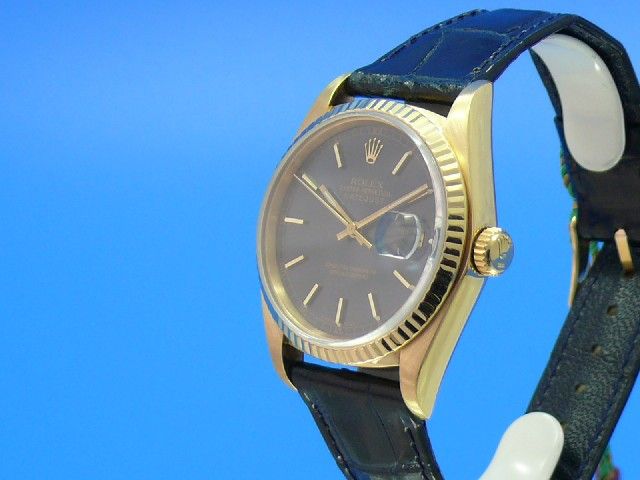 Rolex Datejust 18K Gold Herren 36 mm
