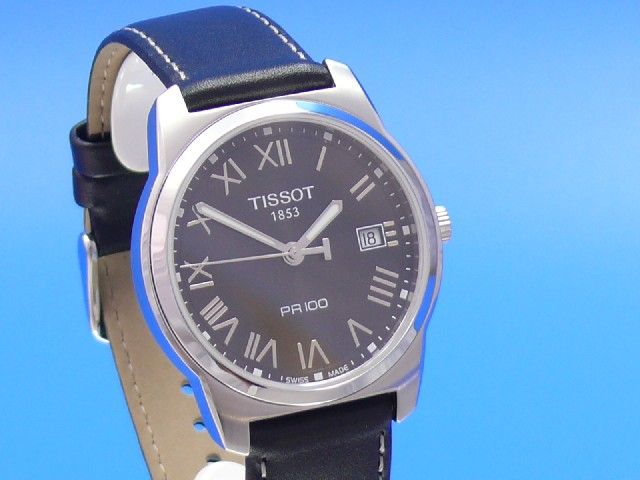 Tissot Herren-Armbanduhr Pr100 Leder