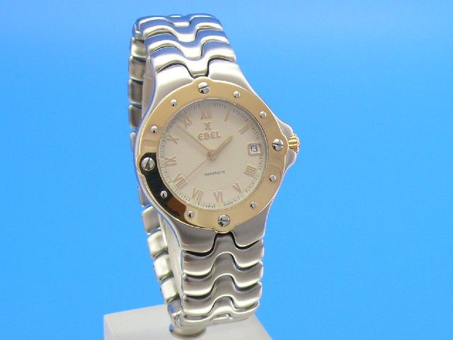 EBEL Sportwave Herren Automatik Stahl/Gold