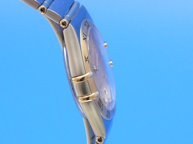 Omega Constellation Stahl/Gold Herren/Damen