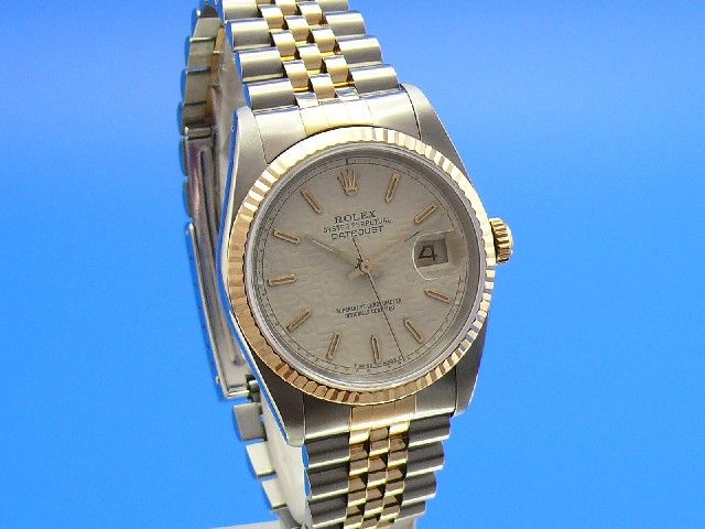 Rolex Datejust Herren Stahl/Gold