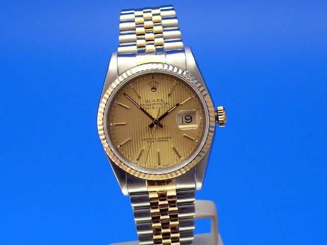 Rolex Datejust Herren Stahl/Gold