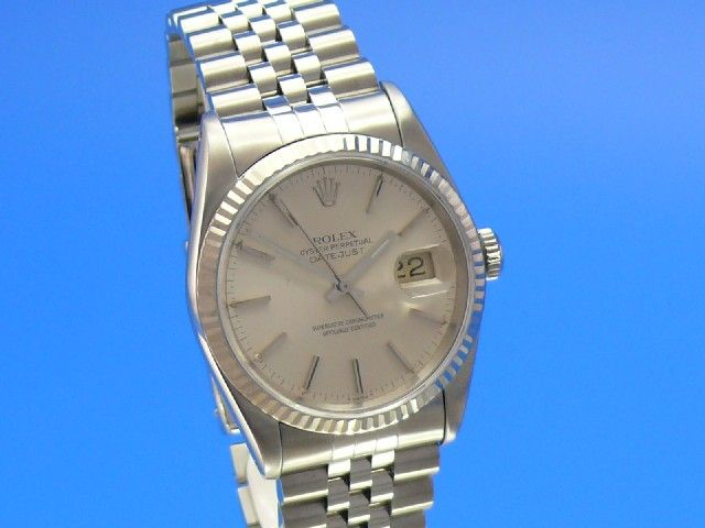 Rolex Datejust Herren Wei�goldl�nette