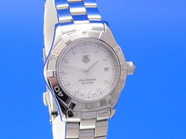 TAG Heuer Aquaracer Lady Perlmutt/Diamanten