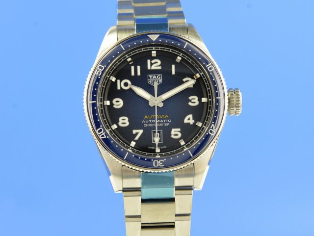 TAG Heuer Autavia Blue Dial Chronometer
