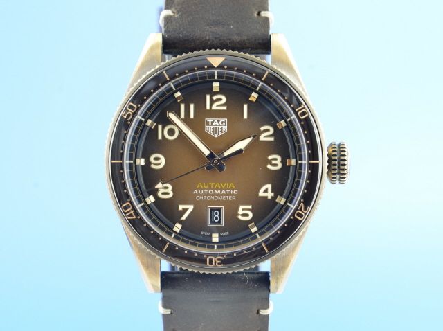 TAG Heuer Autavia Bronze Chocolate Dial Chronometer