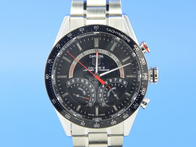 TAG Heuer Carrera Calibre S Laptimer Steel 43MM