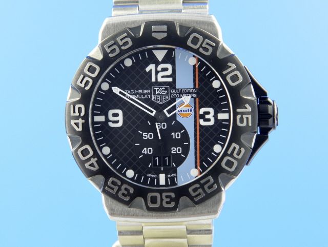 TAG Heuer Formula 1 Grande Date Gulf Racing Edition
