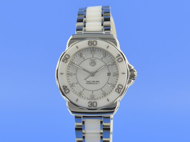 TAG Heuer Formula 1 Lady Stahl/Ceramic Diamond Quarz
