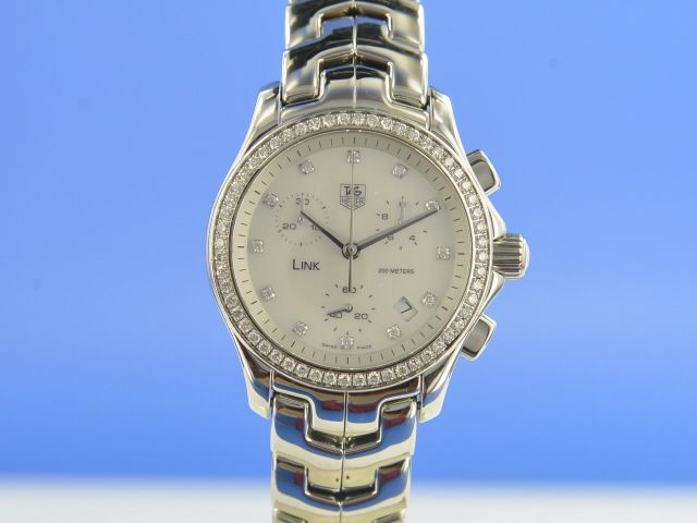 TAG Heuer LINK Damen Chronograph Brillanten