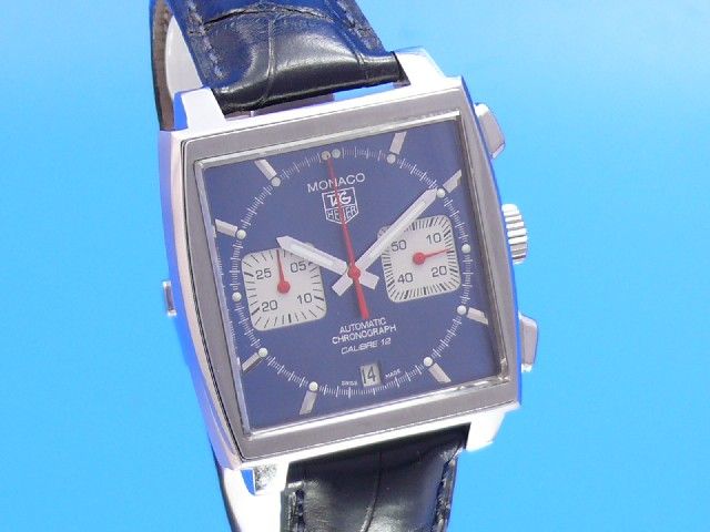 TAG Heuer Monaco Steve McQueen Re-Edition blau CAW2111