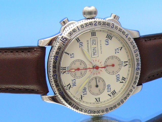 Longines Lindbergh Spirit Angle Horaire