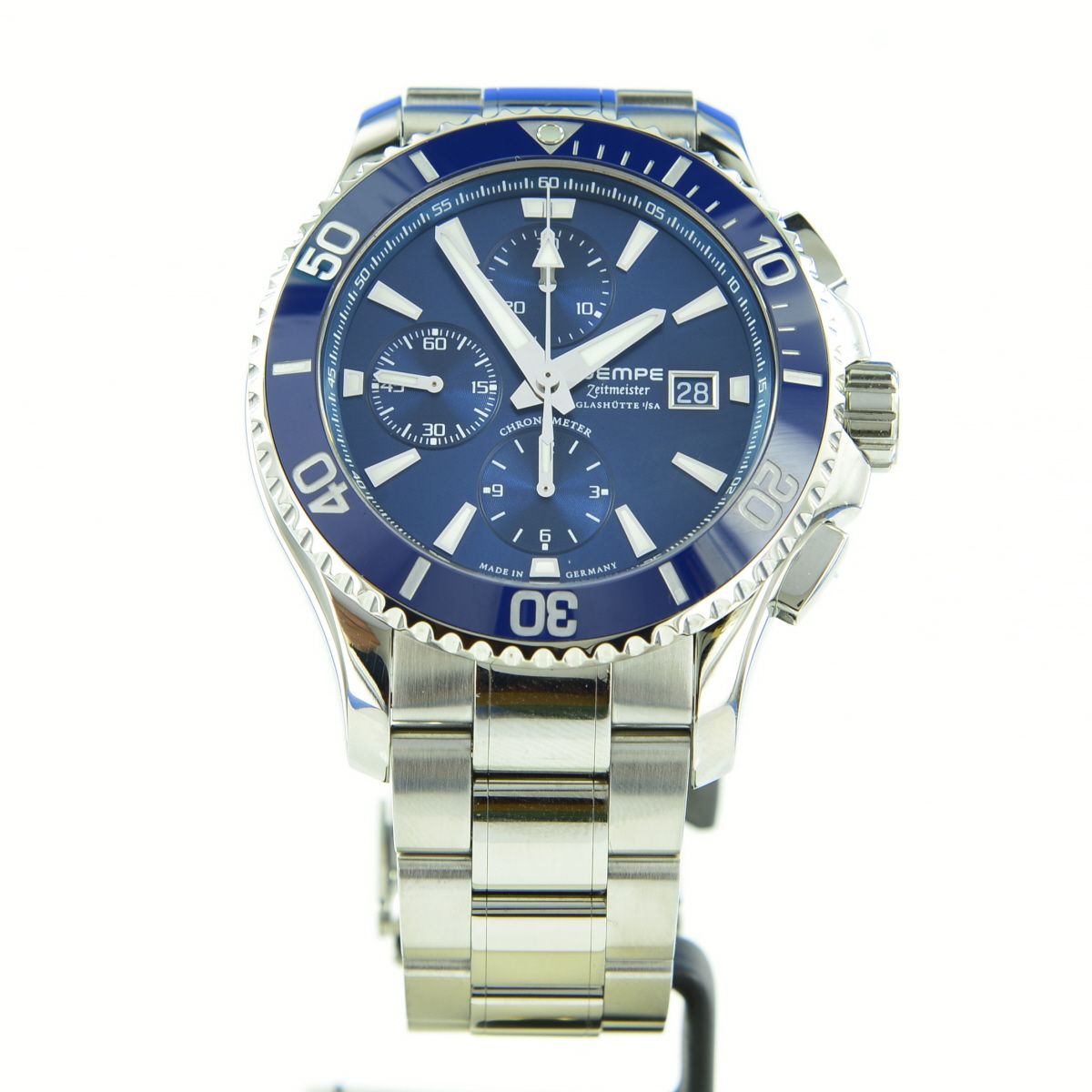 Wempe Glashütte I/SA Zeitmeister Sport Taucher Chronograph WM650020