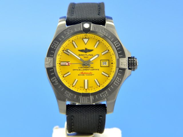 Breitling Avenger II Seawolf Blacksteel Limited Edition