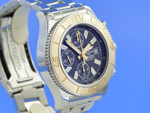 Breitling Superocean Chronograph II Stahl/18 kt Rosgold