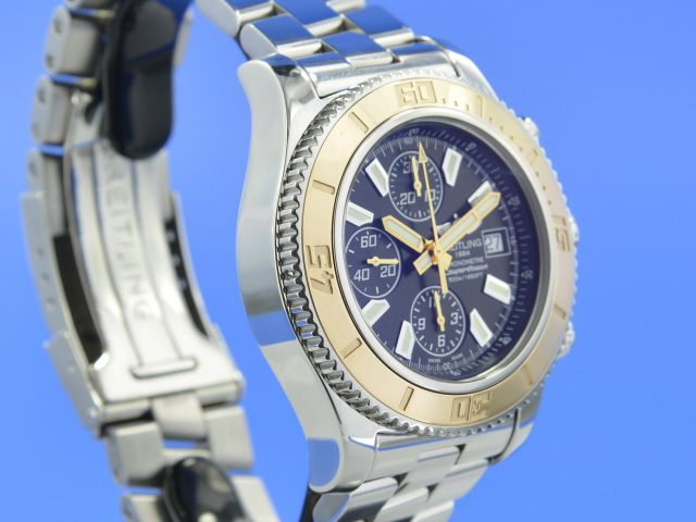 Breitling Superocean Chronograph II Stahl/18 kt Rosgold