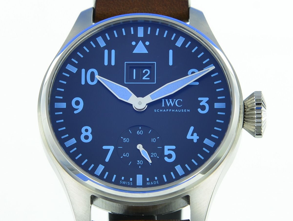 IWC Big Pilots Watch Bucherer Blue 100St. Weltweit