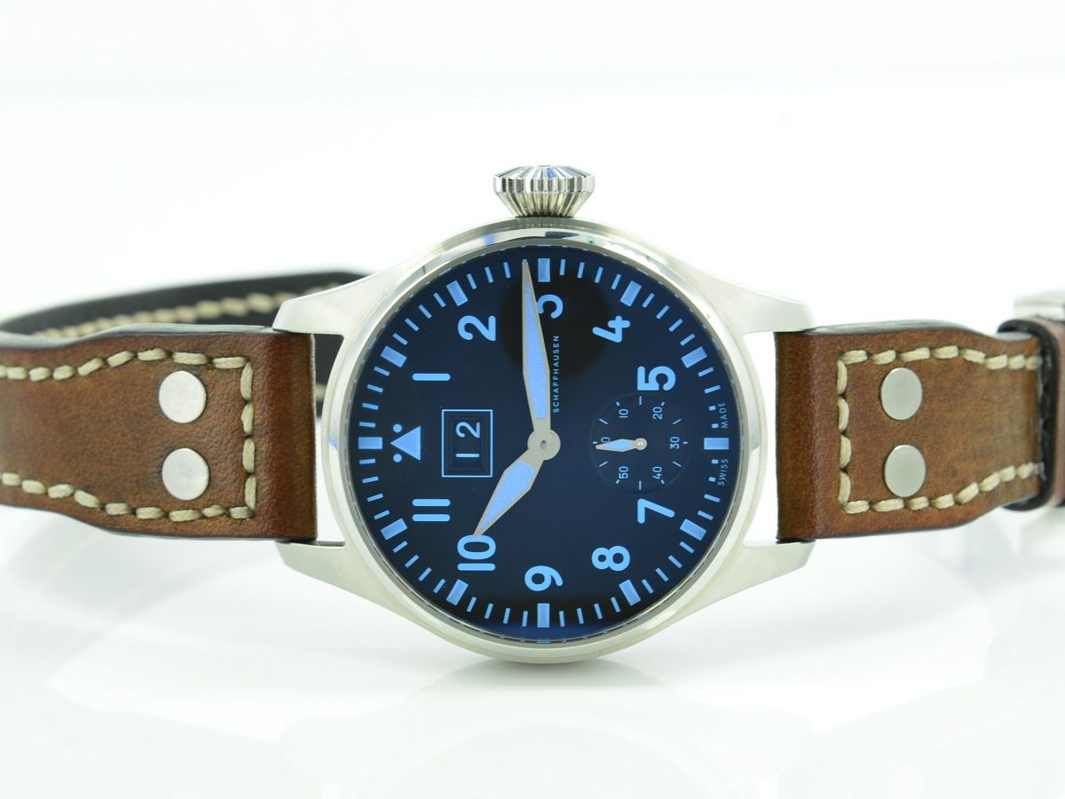 IWC Big Pilots Watch Bucherer Blue 100St. Weltweit