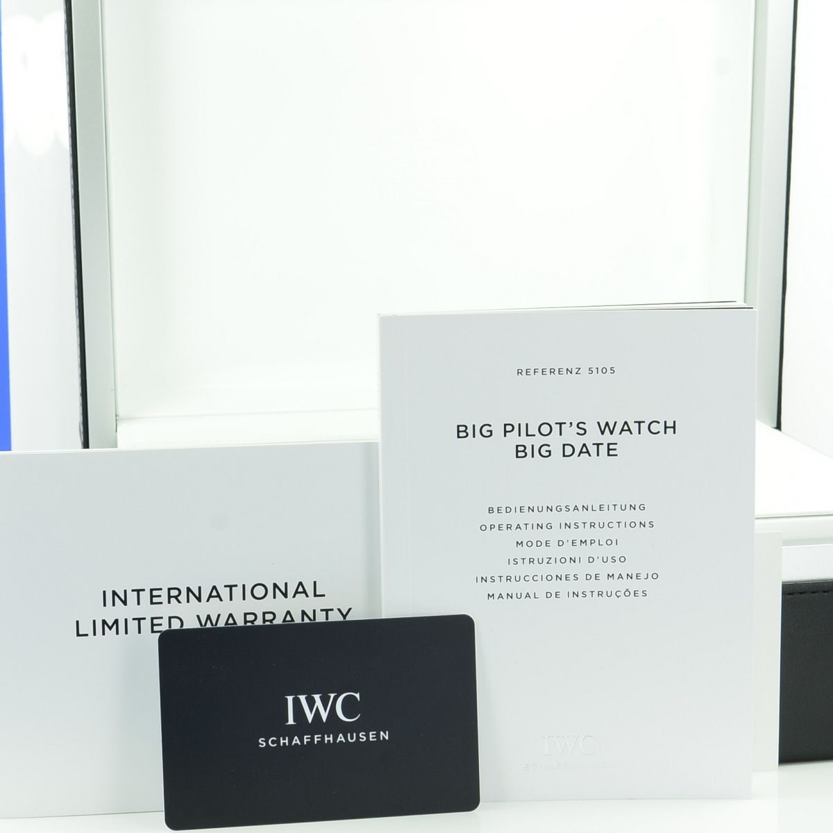 IWC Big Pilots Watch Bucherer Blue 100St. Weltweit