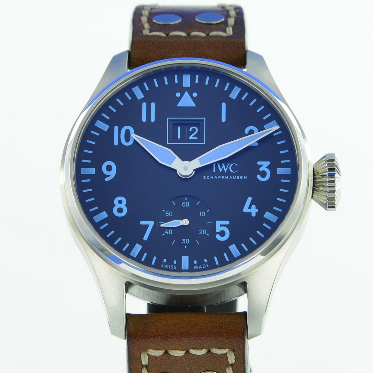IWC Big Pilots Watch Bucherer Blue 100St. Weltweit