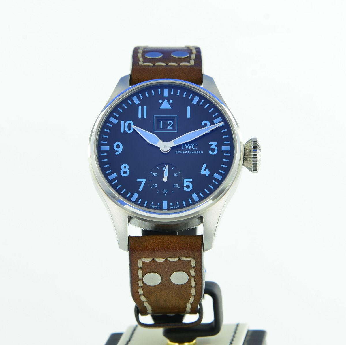 IWC Big Pilots Watch Bucherer Blue 100St. Weltweit