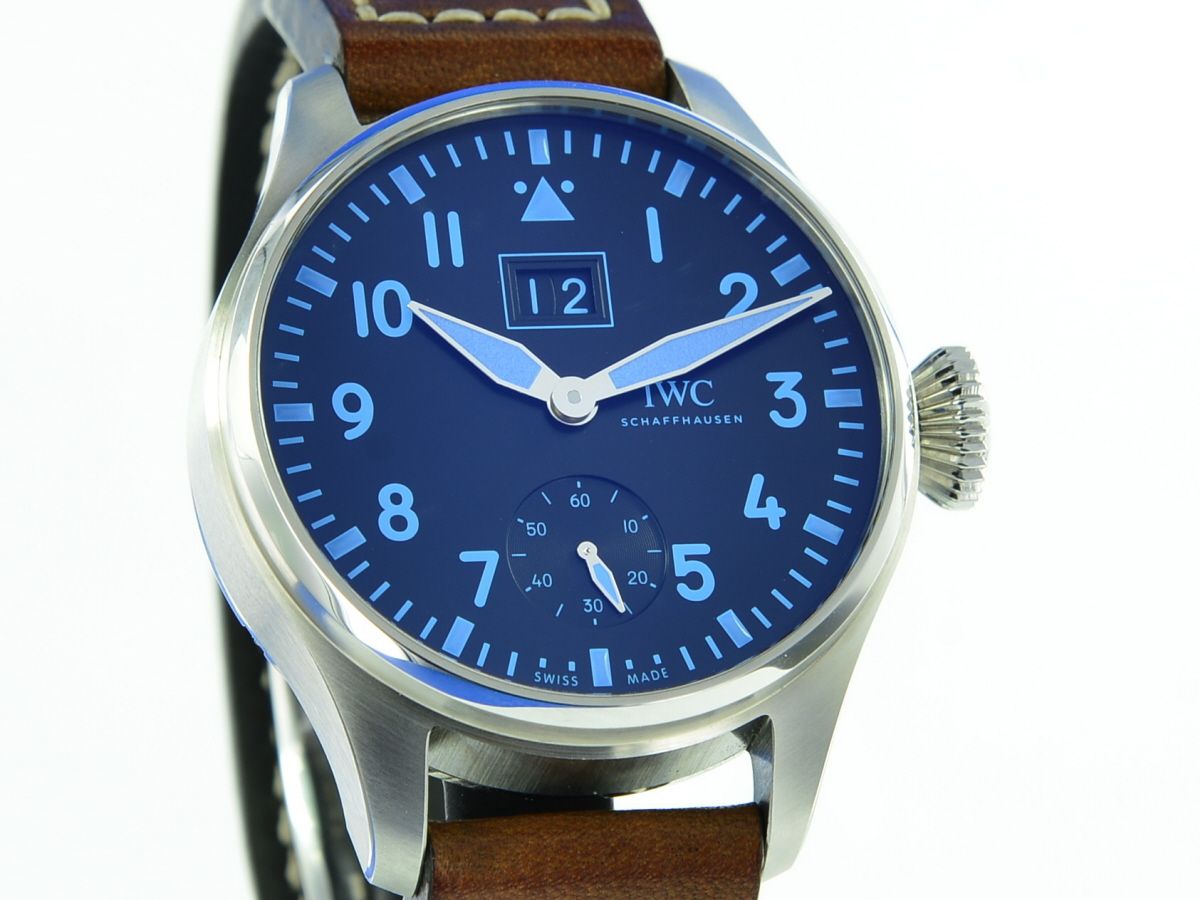 IWC Big Pilots Watch Bucherer Blue 100St. Weltweit