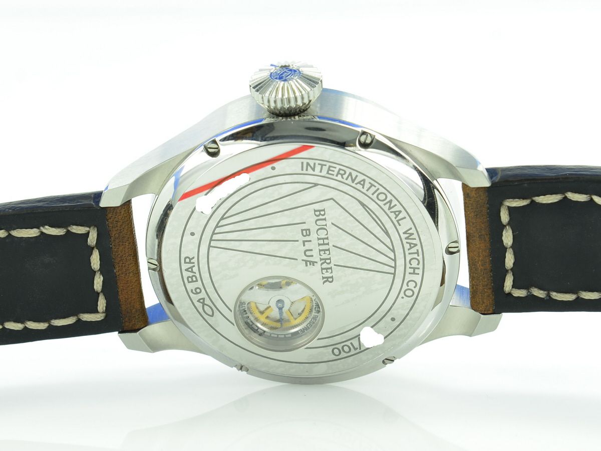 IWC Big Pilots Watch Bucherer Blue 100St. Weltweit