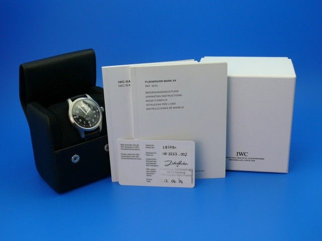 IWC FLIEGERUHR MARK XV Ref.IW 3253