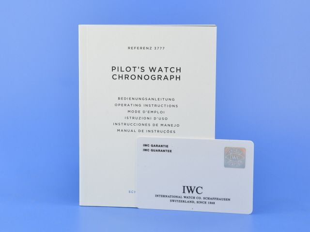 IWC Fliegerchronograph 3777