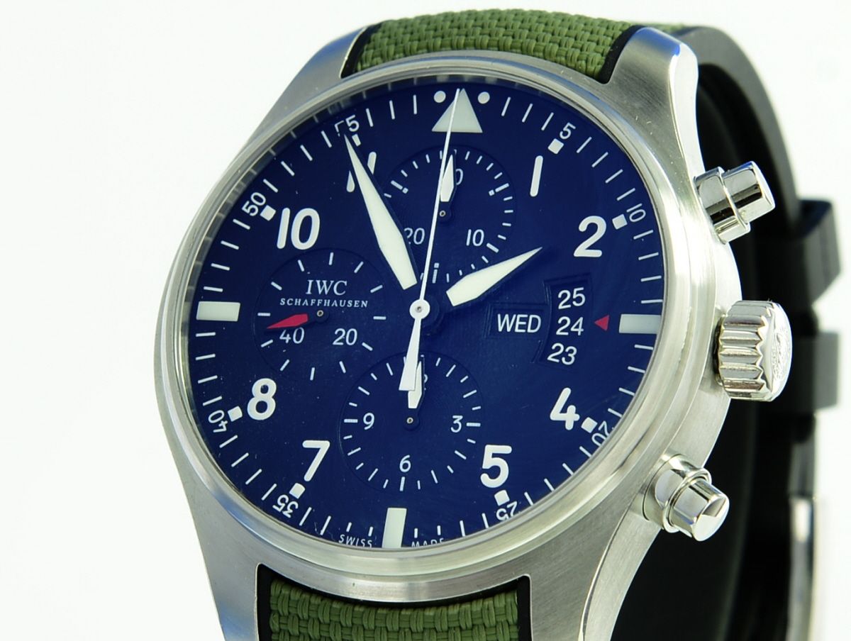 IWC Fliegeruhr 3777 Automatik Chronograph