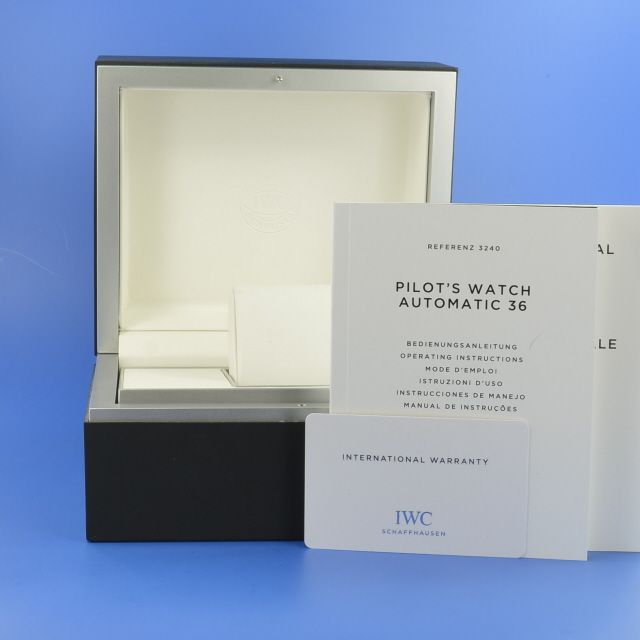 IWC Pilot`s Watch Fliegeruhr Automatik 36