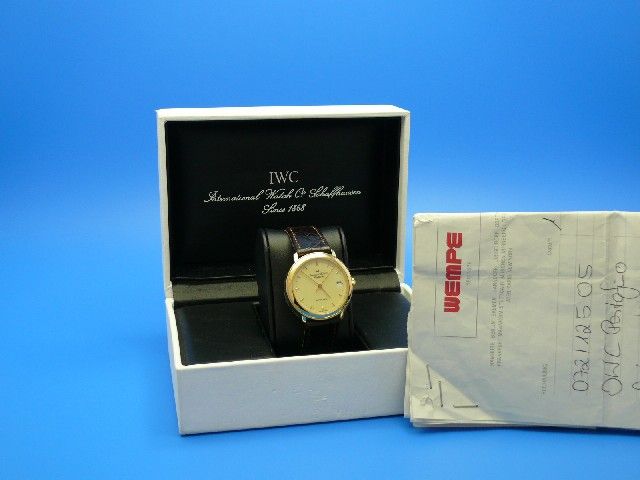 IWC Portofino 18K/750 GG cal.889/1