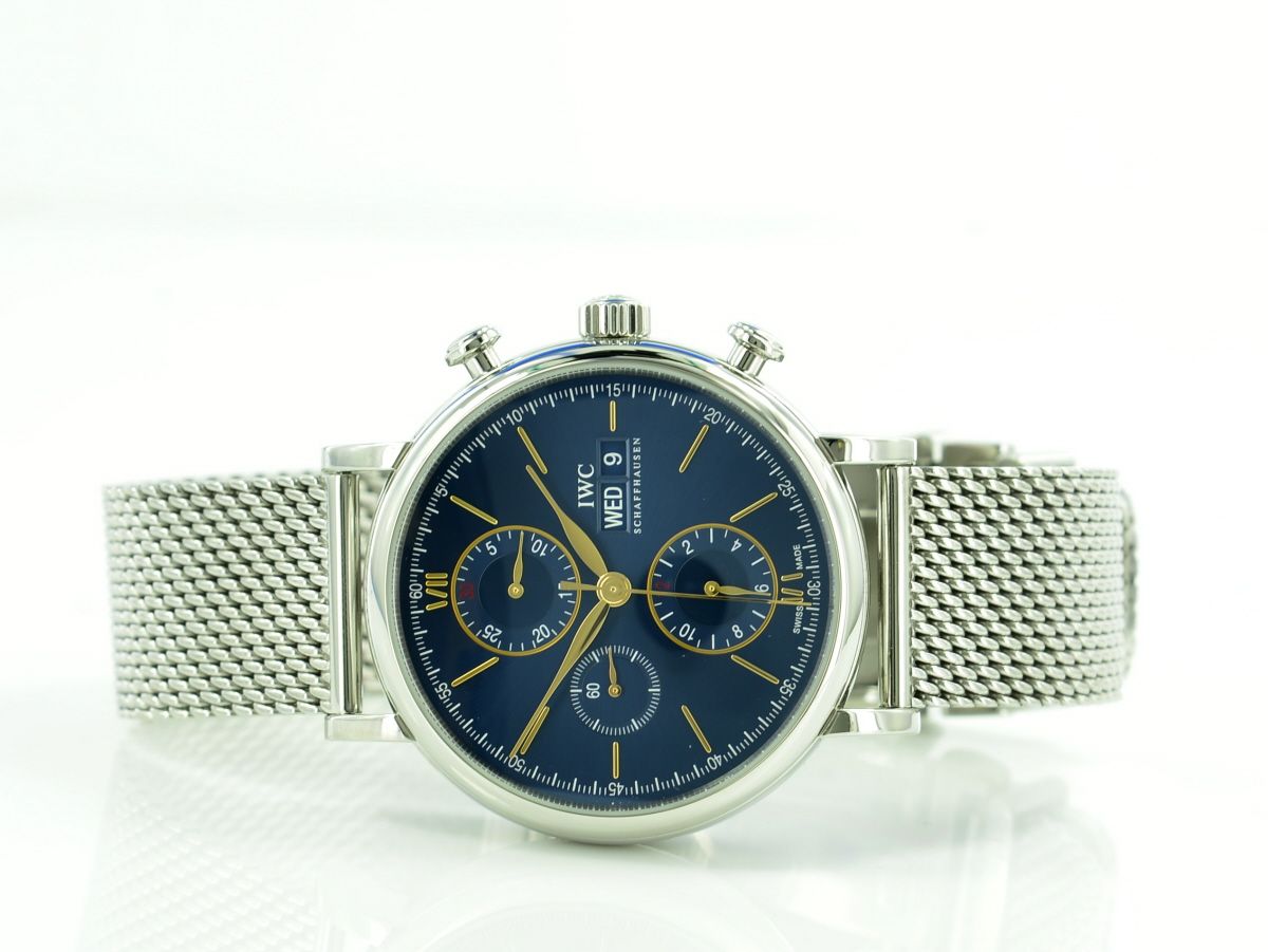 IWC Portofino Chronograph Blue Dail