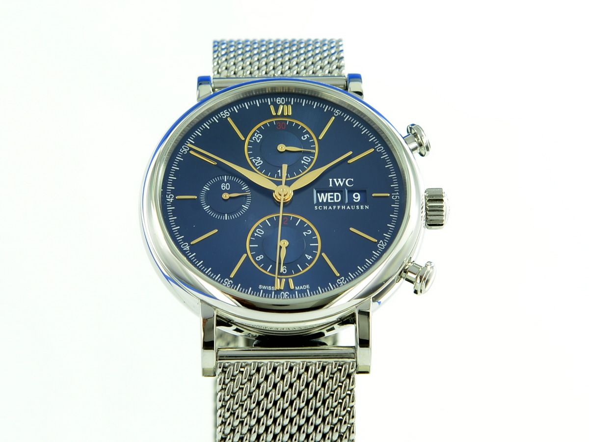 IWC Portofino Chronograph Blue Dail
