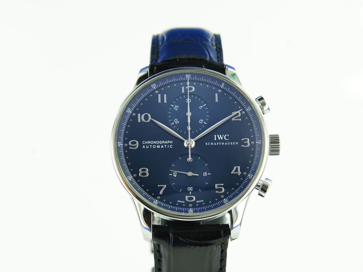 IWC Portugieser Chronograph Blue Dail