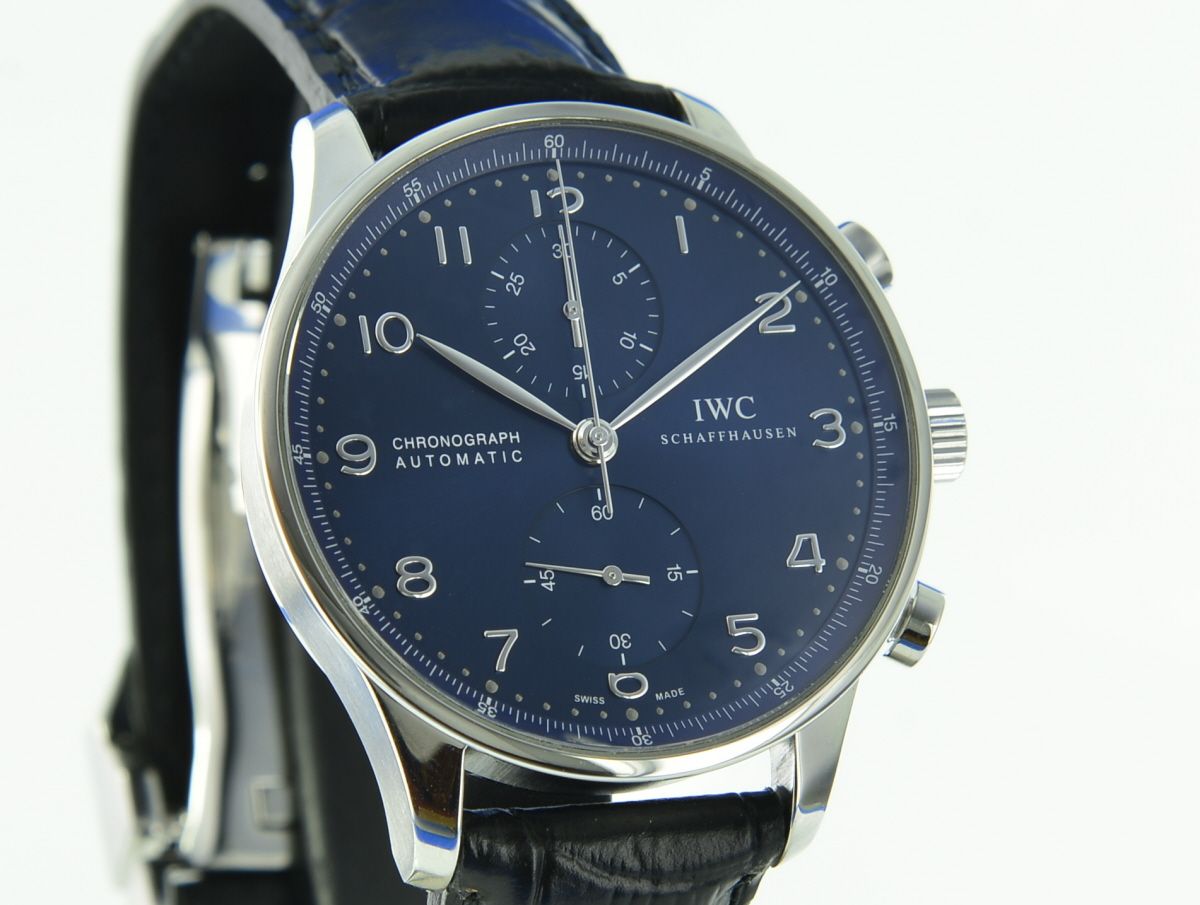 IWC Portugieser Chronograph Blue Dail