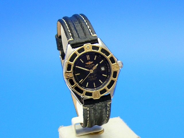 Breitling Lady-J Damen Uhr Stahl/Gold