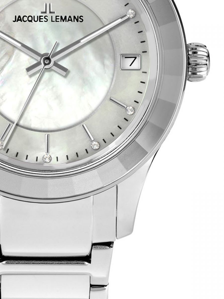 Jacques Lemans 1-2194B Damenuhr Venice 34 MM