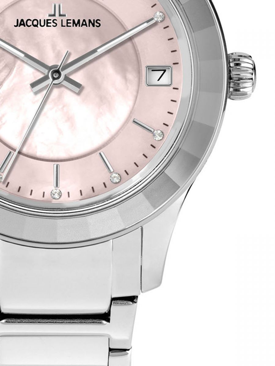 Jacques Lemans 1-2194D Damenuhr Venice 34 MM