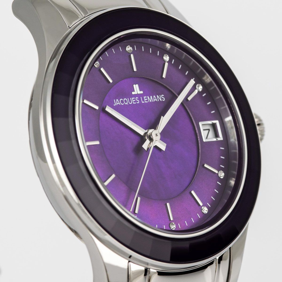 Jacques Lemans 1-2194E Damenuhr Venice 34 MM