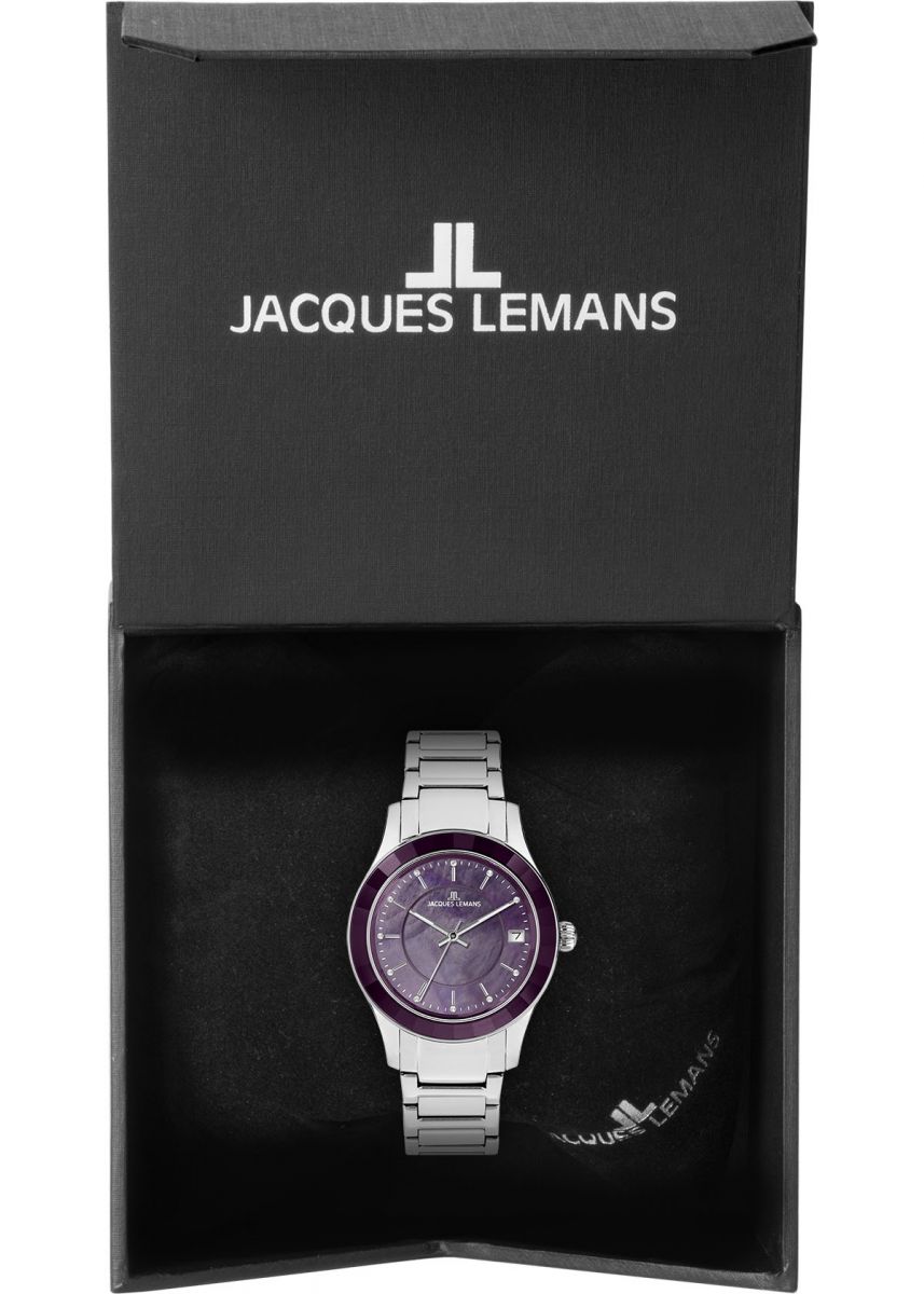 Jacques Lemans 1-2194E Damenuhr Venice 34 MM