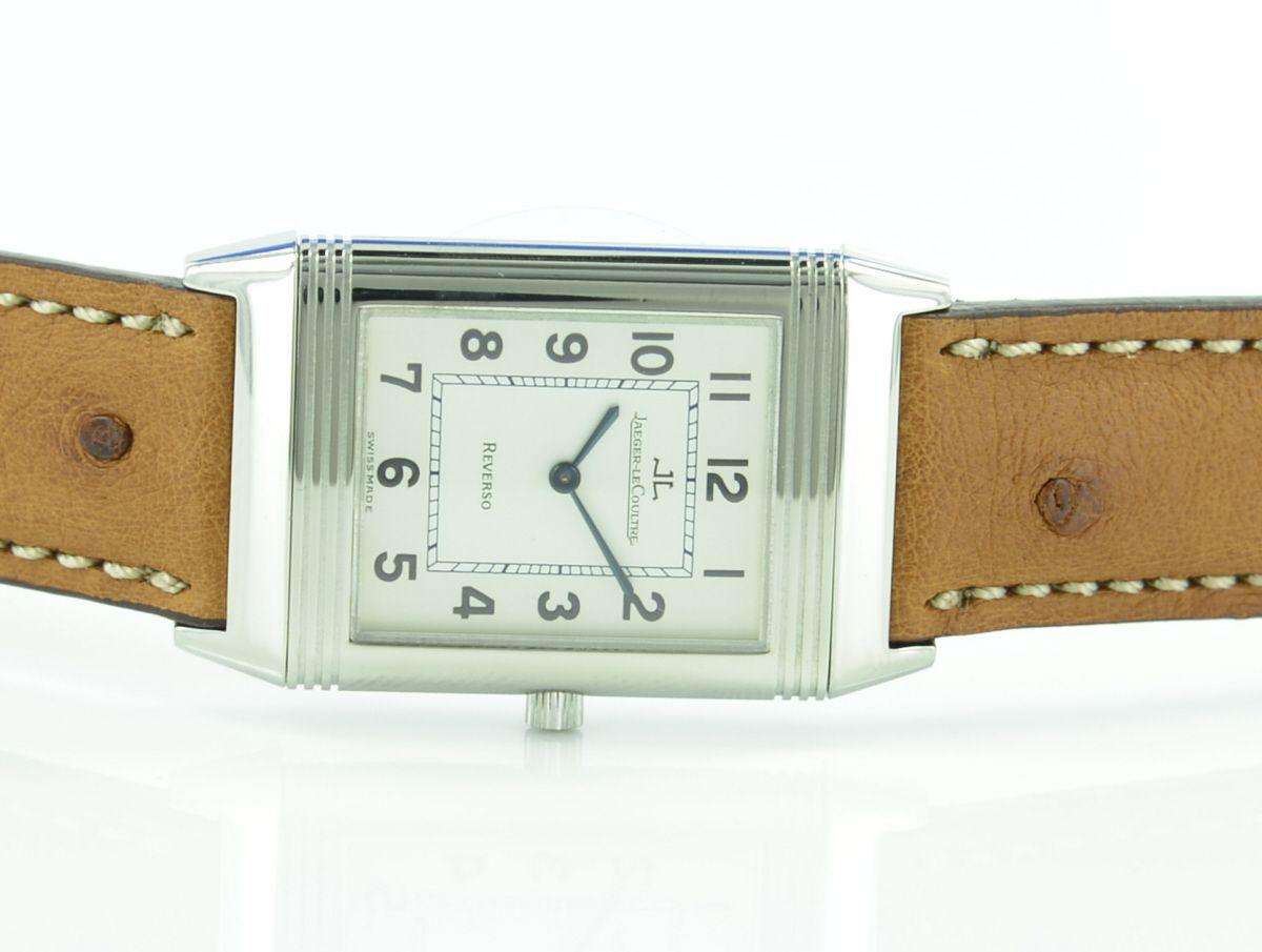 Jaeger LeCoultre Reverso Edelstahl Handaufzug Medium