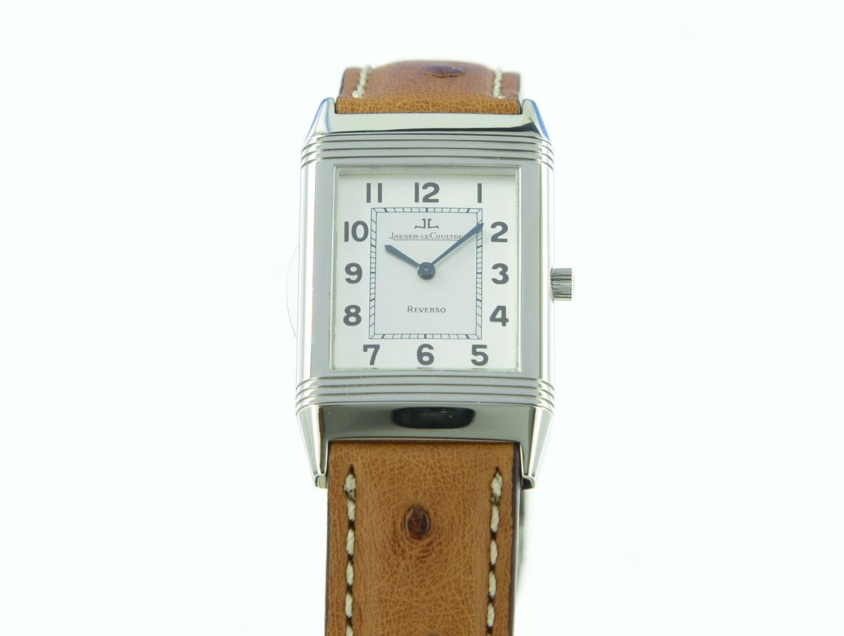 Jaeger LeCoultre Reverso Edelstahl Handaufzug Medium