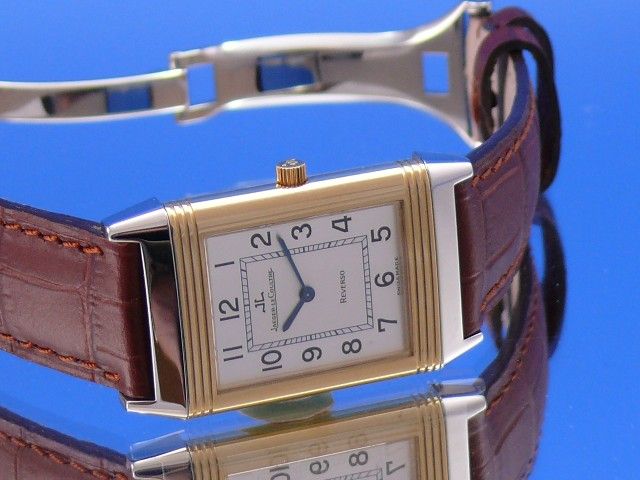 Jaeger LeCoultre Reverso Medium Stahl/Gold