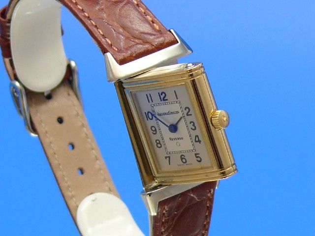 Jager LeCoultre Reverso Damen Stahl/Gold