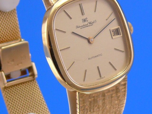 IWC Herren 70er Jahre Automatik Uhr 18K7/50 Gelbgold