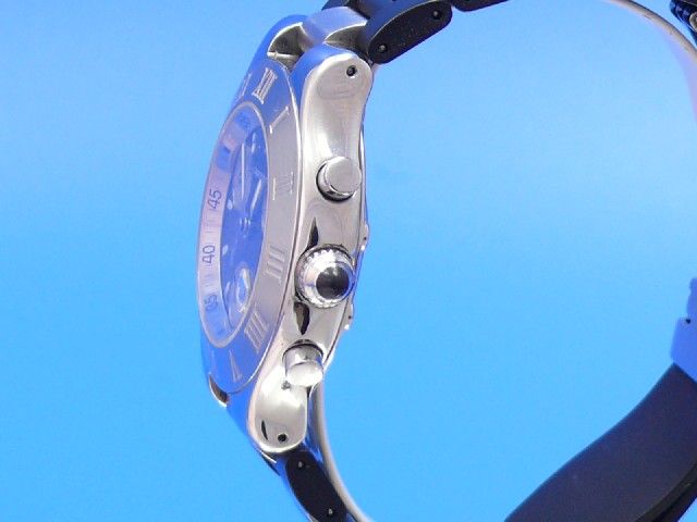 Cartier Must 21 Chrono Stahl Kautschuk 38mm
